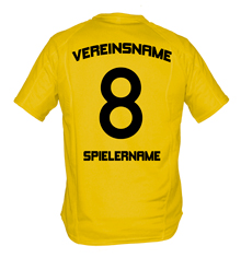 trikot hinten bedrucken